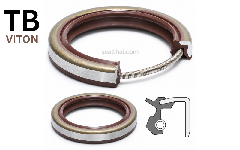 Oil seal Sealthai card - TB VITON