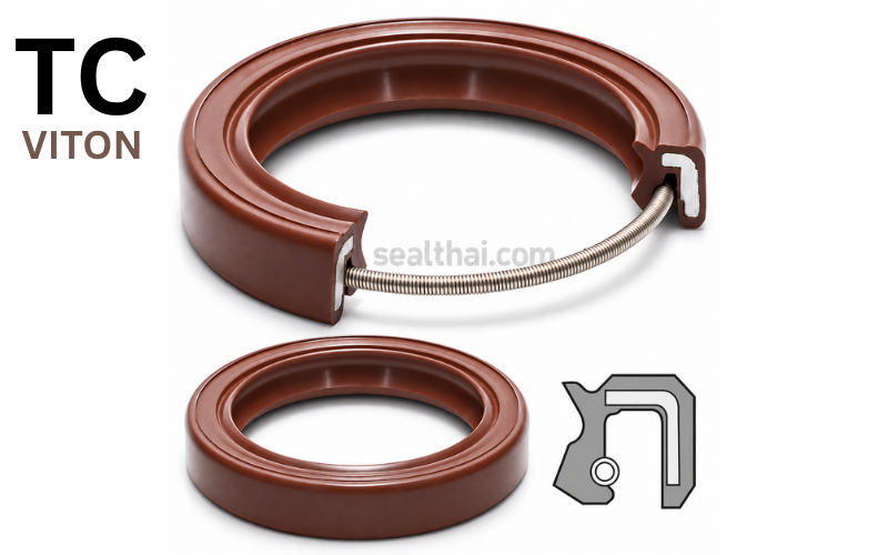 Oil seal Sealthai card - TC VITON