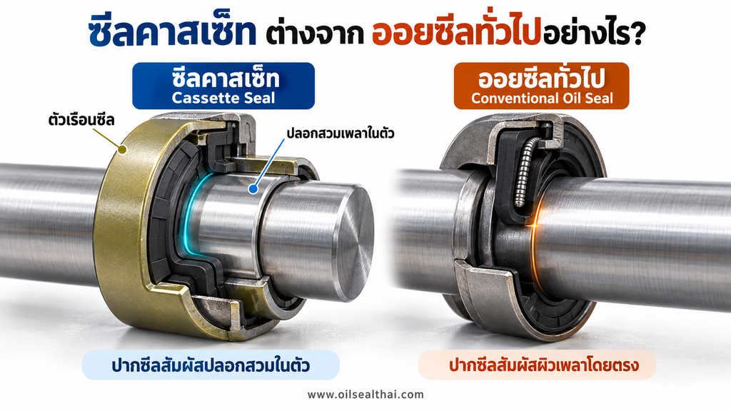 Cassette vs Conventional Oil Seals